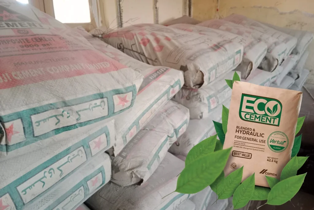 Eco-cement for greener construction