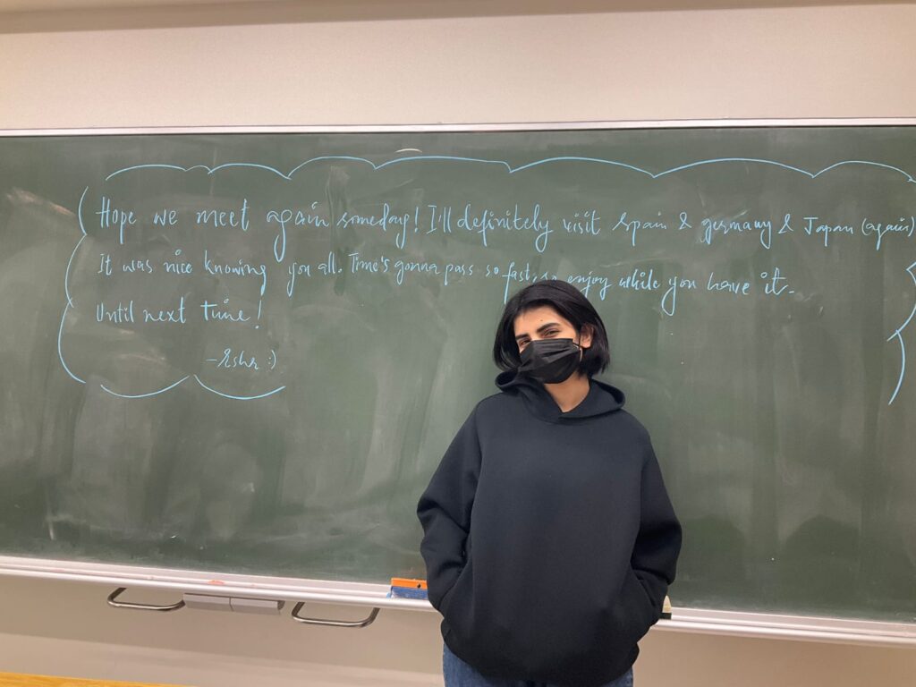 Esha, KnK Japan volunteer